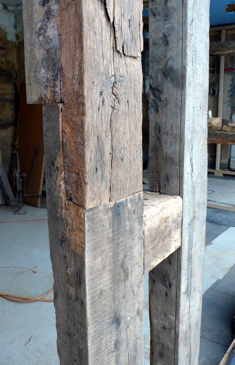 Holzbalken Holzbalken Schmuckbild